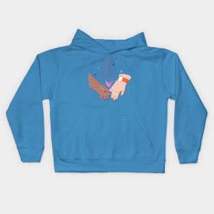 lgbt hands Kids Hoodie